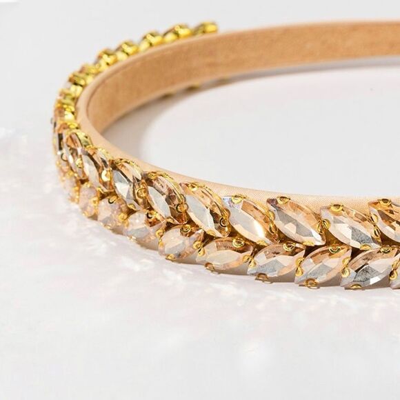 Francesca’s Cassia Marquise Rhinestone Headband - Picture 4 of 4